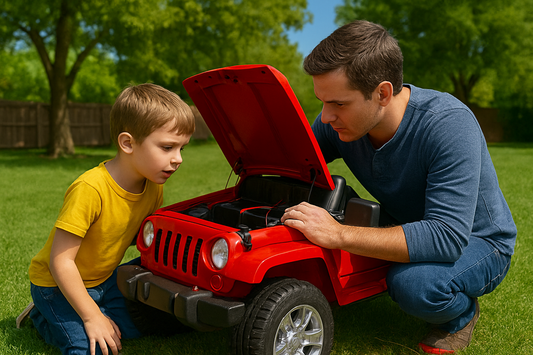 More Than Just a Toy: What Electric Ride-On Cars Teach Children