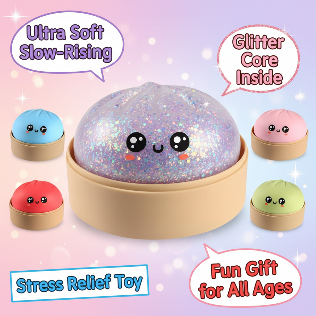 Dumpling Squishy Stress Ball
