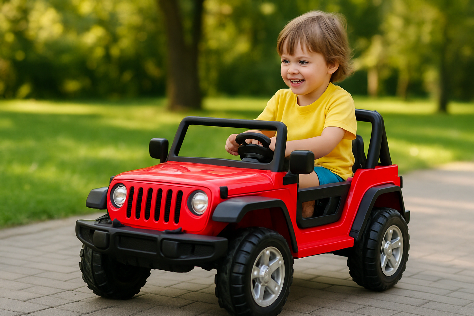 Why Kids Love Riding Electric Toy Cars – Okayrun