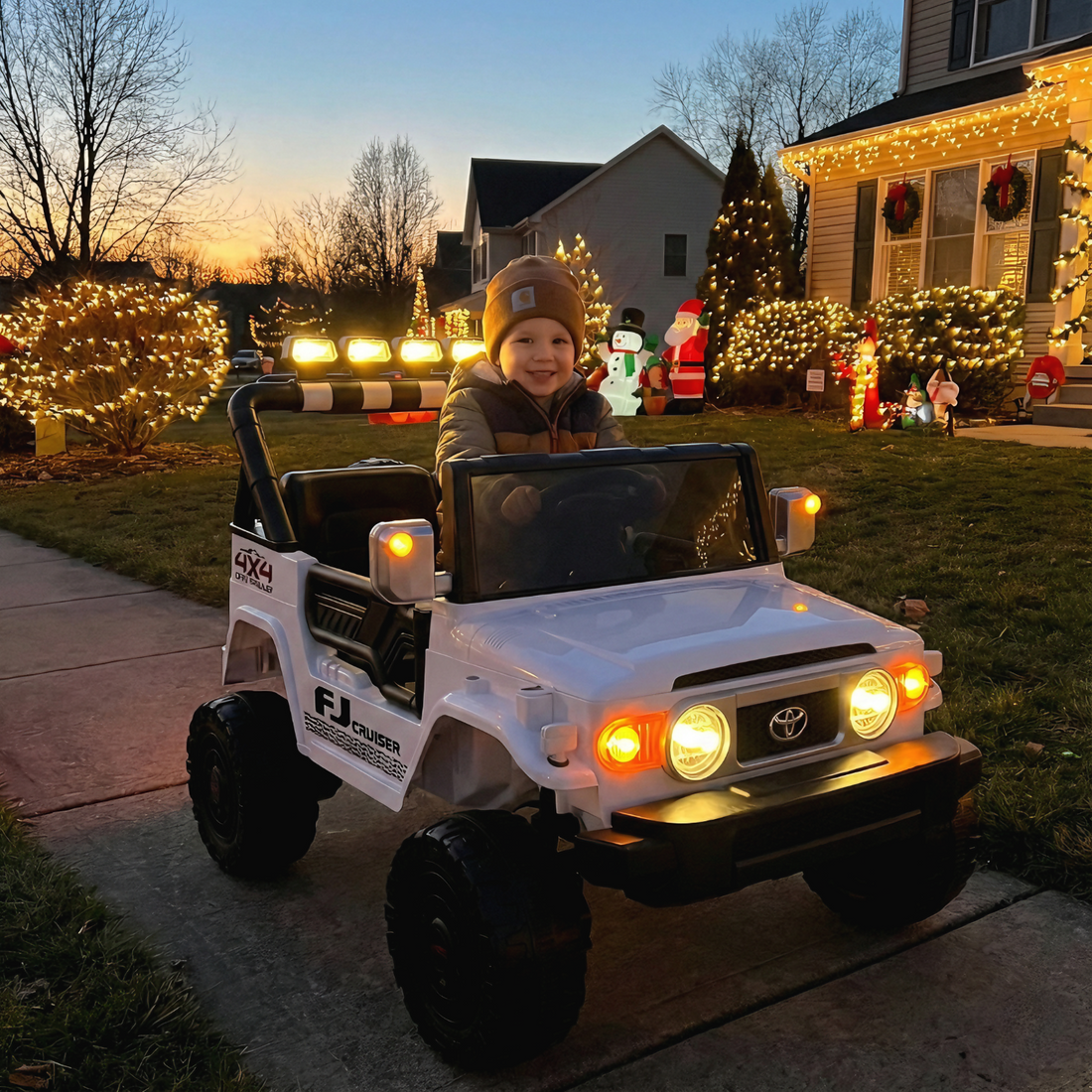 In the Evening, We Let Them Take the Truck Out