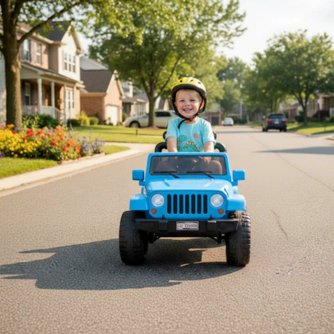 A Backyard Adventure Begins: The Toyota FJ 24V Kids Electric Ride-On Truck