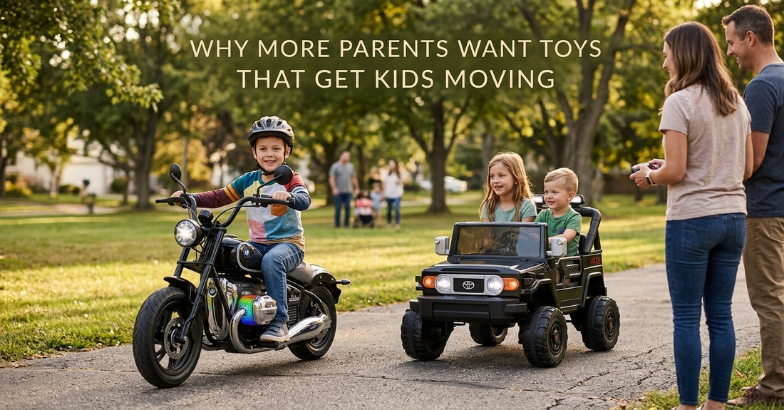 Why More Parents Want Toys That Get Kids Moving