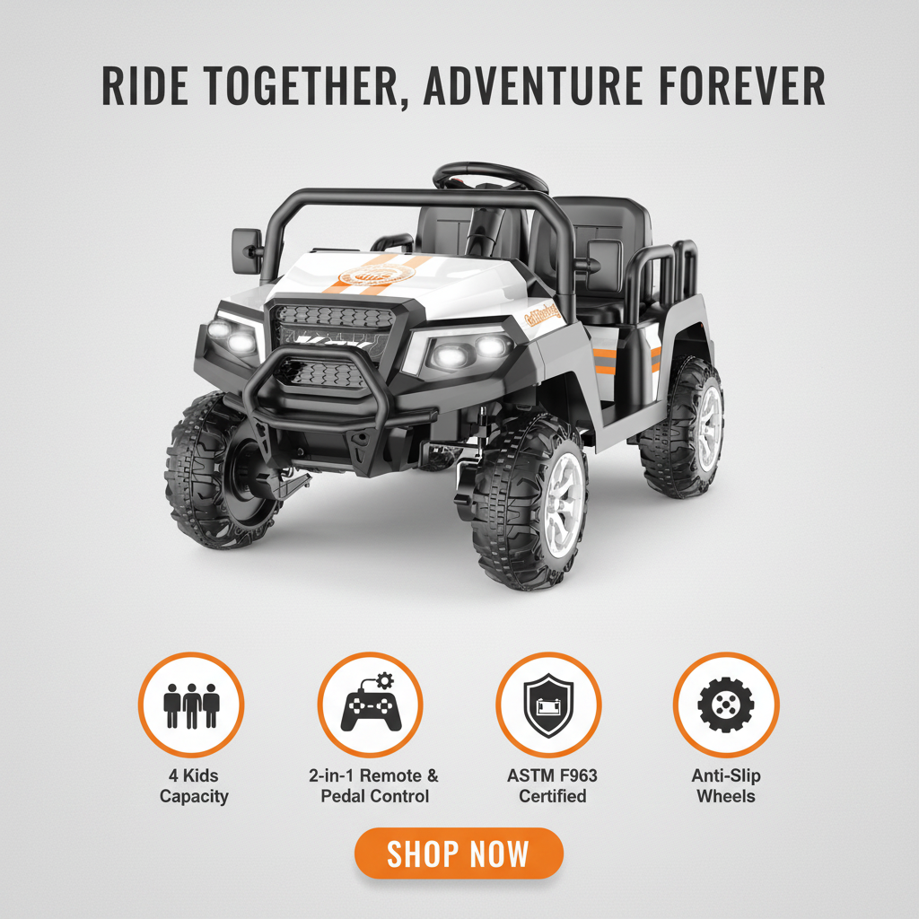 How to Make Outdoor Play More Exciting with Ride-On Vehicles and Toys