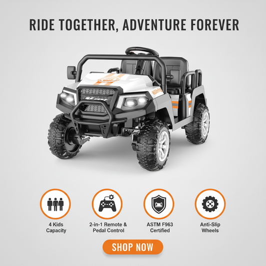 How to Make Outdoor Play More Exciting with Ride-On Vehicles and Toys