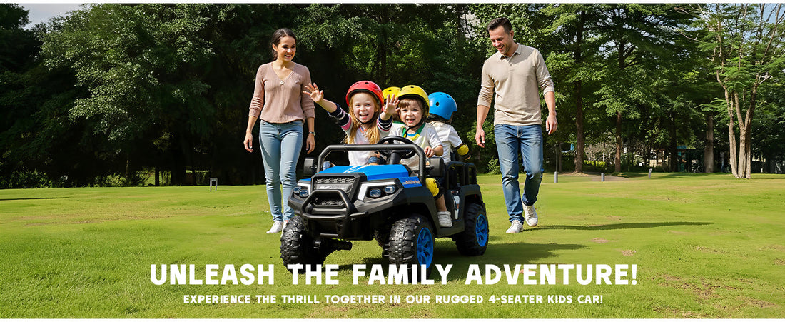 🌟 The Gift That Lights Up Childhood: Why This 4-Seater Ride-On Truck Is the Ultimate Memory-Maker