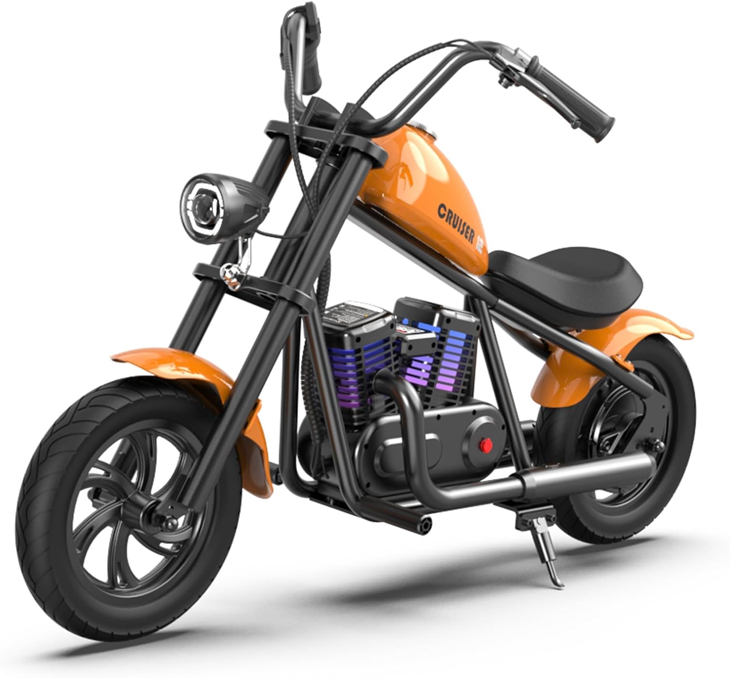 HYPER GOGO Cruiser 12 Plus - Kid's Motorbike (Dark Orange)