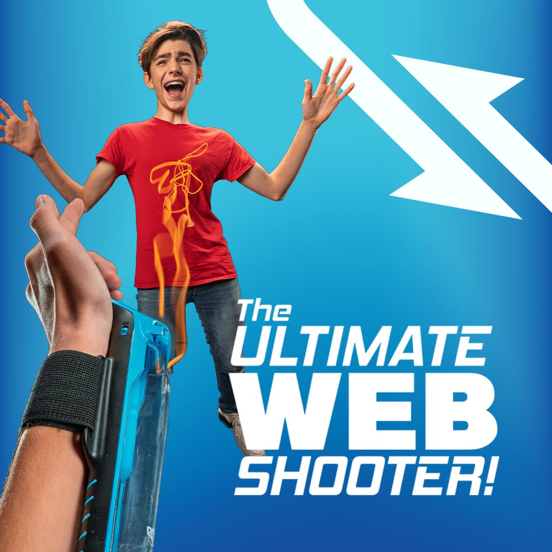 Glow-in-the-Dark Webshooter – Reloading, Durable & Viral Web Shooting Action Toy for Endless Tricks & Epic Battles