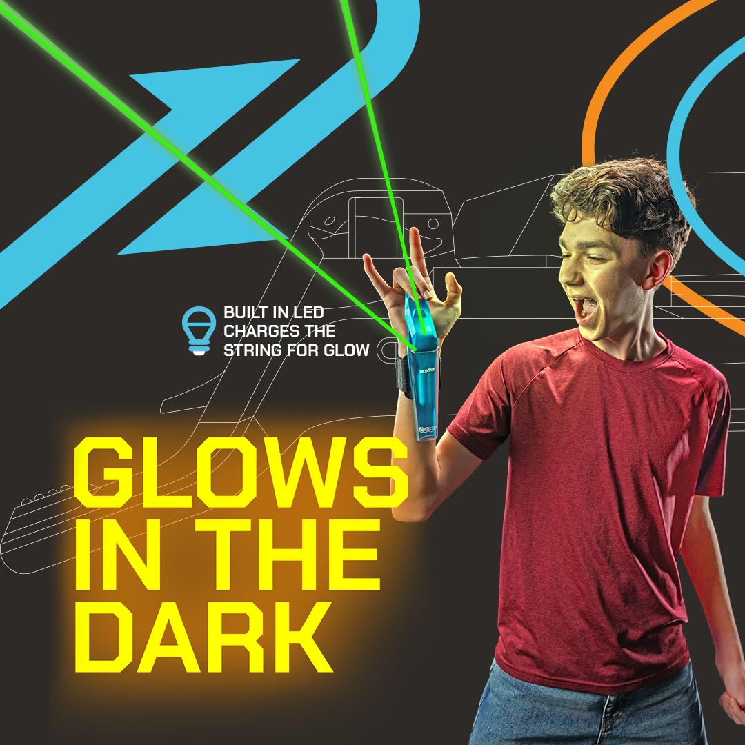 Glow-in-the-Dark Webshooter – Reloading, Durable & Viral Web Shooting Action Toy for Endless Tricks & Epic Battles