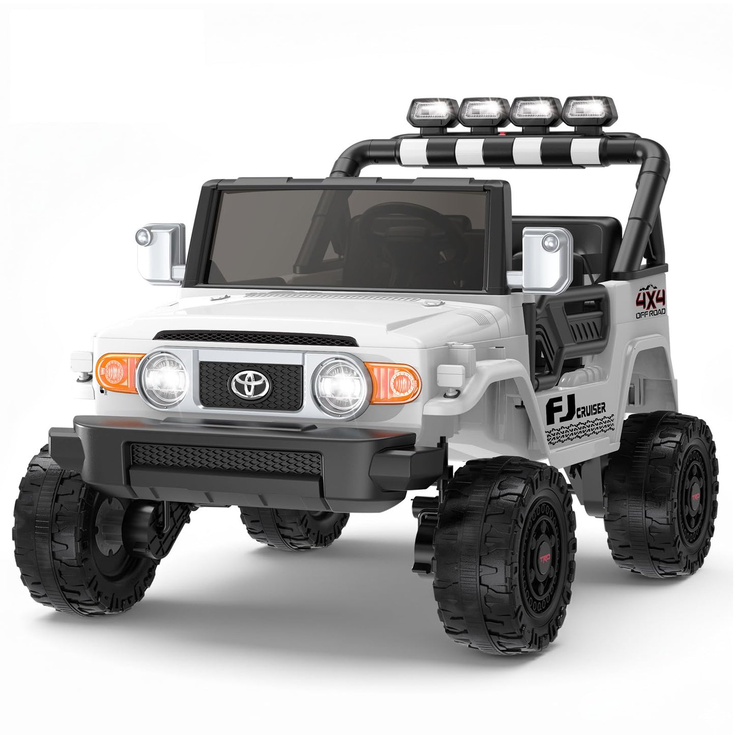 Toyota FJ 24V Kids Electric Ride-On Truck | 2 Seats, Remote Control, LED & Music