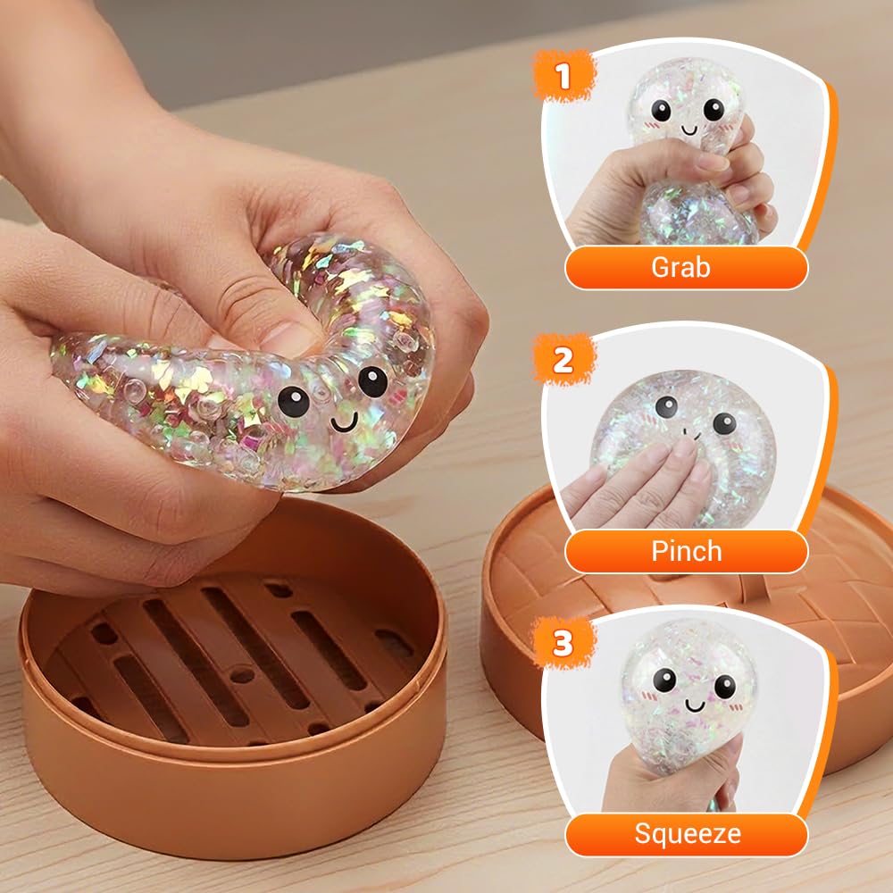 Dumpling Squishy Stress Ball