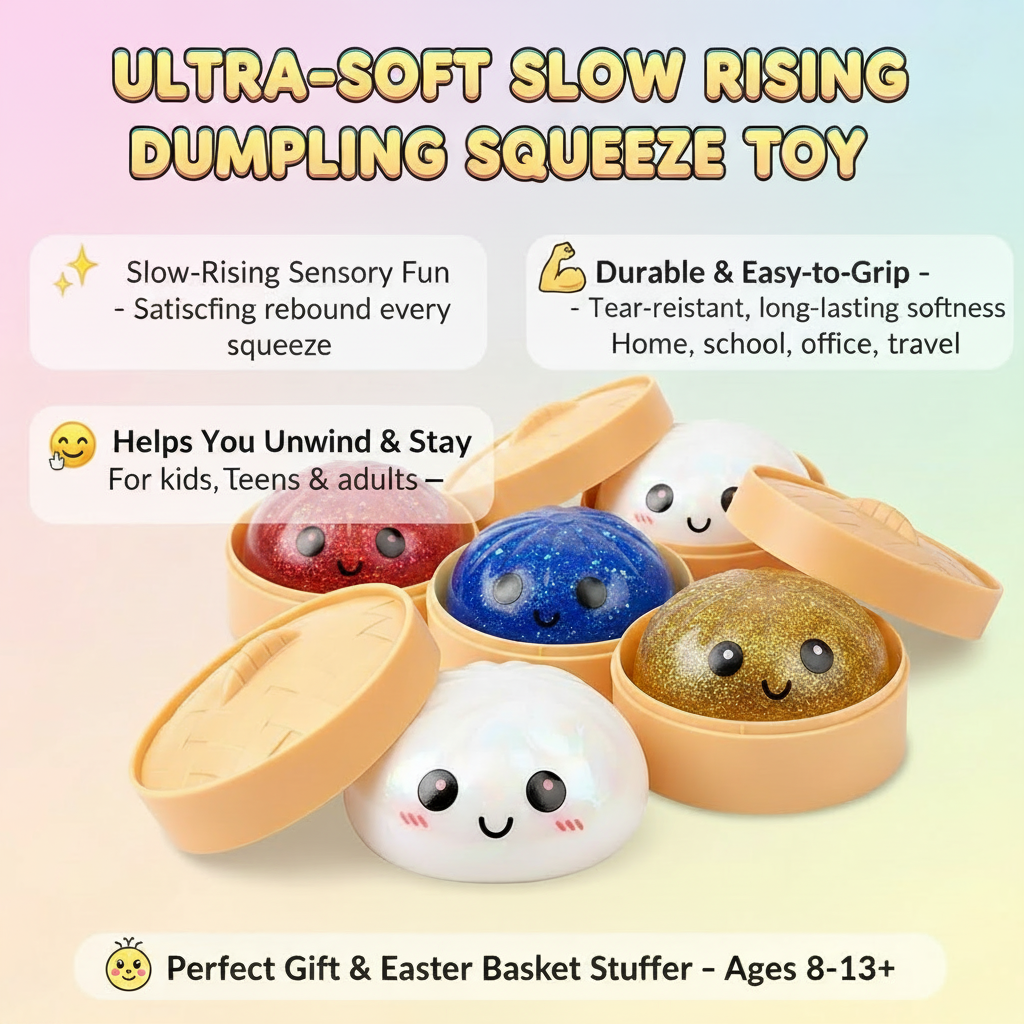 Dumpling Squishy Stress Ball