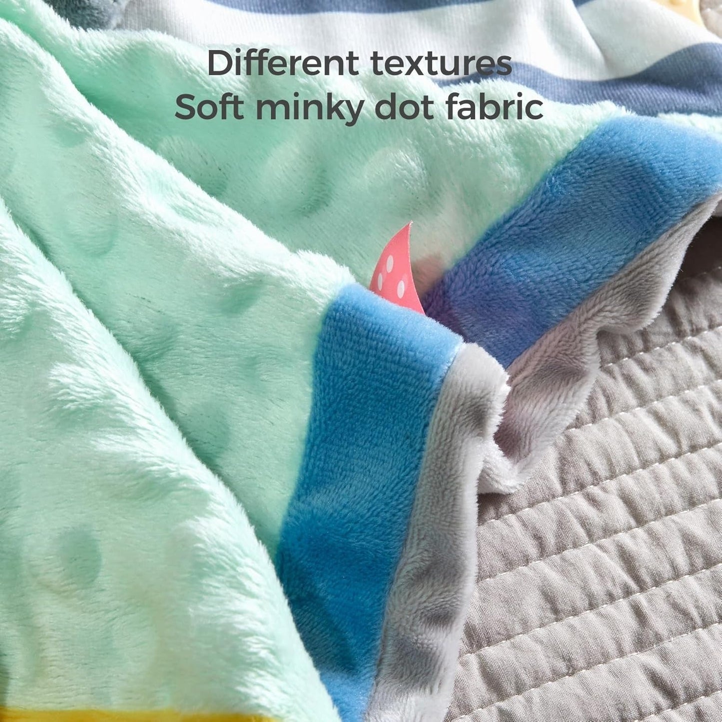 Soft Fleece Velvet Minky Dot Blanket TYMY0070